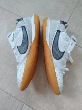 Zapatillas Fútbol Sala Nike Niño Gris/Blanco