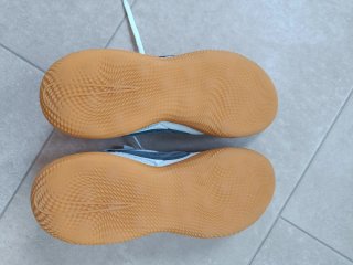 Zapatillas Fútbol Sala Nike Niño Gris/Blanco