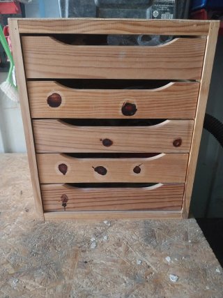 Cajonera de madera