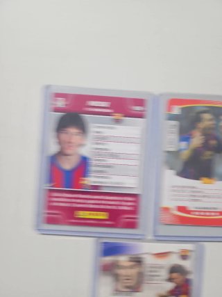 Lote 3 cromos Messi FC Barcelona