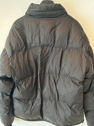 Zara plumifero acolchado negro talla M