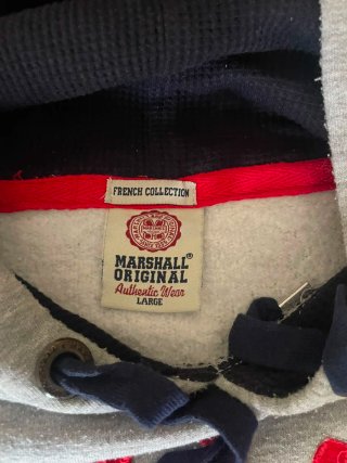 Sudadera Marshall Hombre Gris