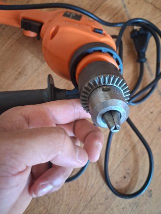 Taladro Eléctrico Naranja