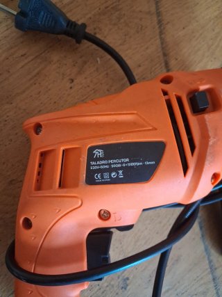 Taladro Eléctrico Naranja