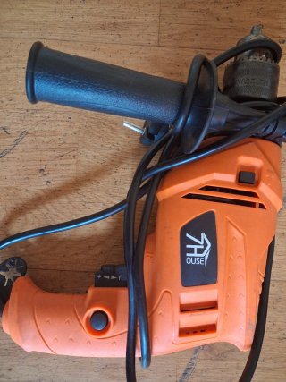 Taladro Eléctrico Naranja