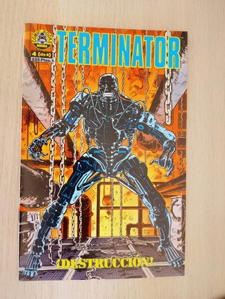 Terminator cómic serie completa 4 números 1991-2