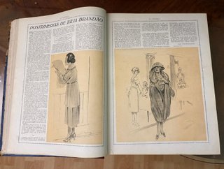 Tomo Revista La Esfera 1921 (Vol. 2) – Ilustración