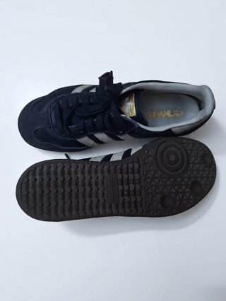 Adidas Samba Azul y Blanco