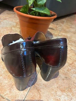 Mocasines Massimo Dutti tacón