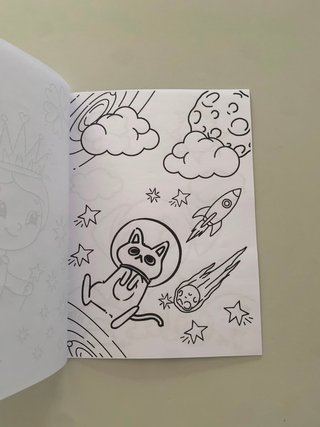 Caderno de Colorir A5 Projeto Patas Invisíveis