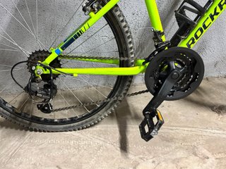 Bicicleta Rockrider niño verde