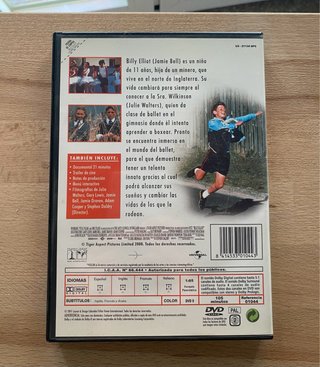 Billy Elliot DVD (Quiero bailar)