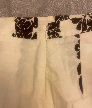 Falda Zara Estampada Tropical Talla L