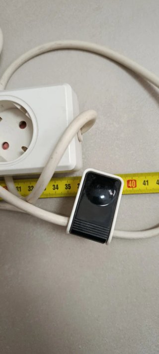 Regleta 5 enchufes con interruptor