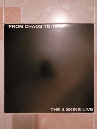 Vinilo The 4 Skins Live From Chaos To 1984