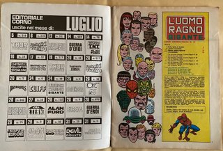 Fumetto L'uomo ragno gigante nr.37 1979 luglio