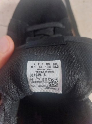 Zapatillas Puma Hombre Talla 44 Negro/Marrón