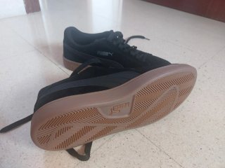 Zapatillas Puma Hombre Talla 44 Negro/Marrón