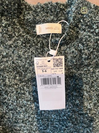 Jersey Mango Bebé Niño Talla S-6