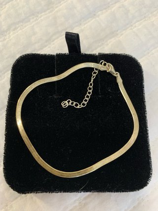 Pulsera de plata fina