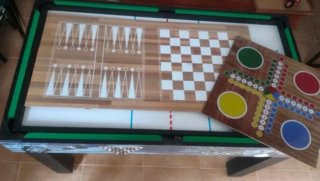 Mesa Multiusos Futbolín, Billar, Ping Pong