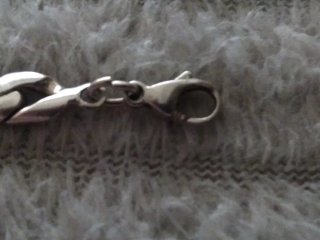 Pulsera Plata Ley Cadena Cubana