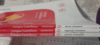 Lengua castellana 6° Primaria, los 3 trimestres.
