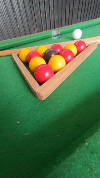Mini mesa de billar para niños