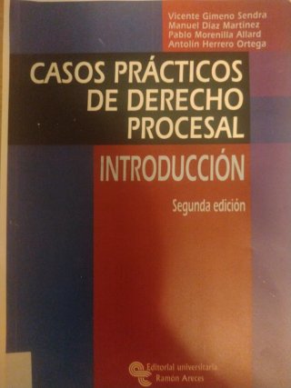 Regalo libro: Casos Prácticos de Derecho Procesal.