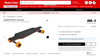 2 monopatines eléctricos Yuneec E-GO