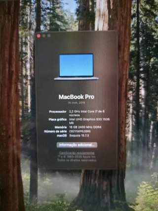 MacBook Pro 15 2018 i7 16GB RAM 1TB SSD