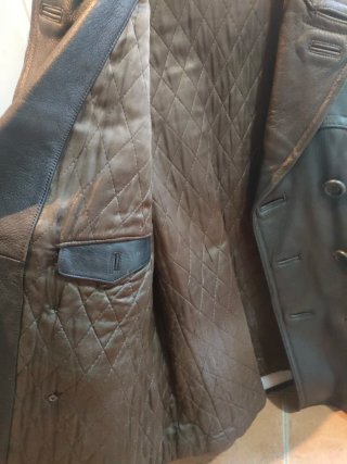 Chaqueta de cuero vintage