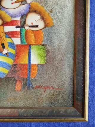 Oleo sobre lienzo de la famosa pintora Joyce Royba