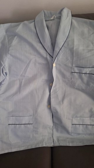 Pijama hombre verano azul XXL