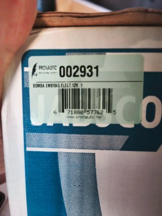 Bomba de agua JABSCO 50080-2001