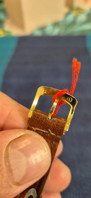 Cinturino per orologio nuovo in pelle