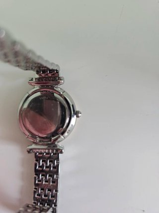 Reloj Fossil bicolor dorado y plateado