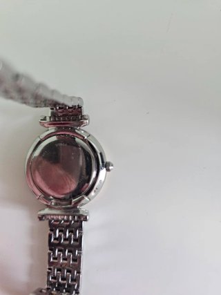 Reloj Fossil bicolor dorado y plateado