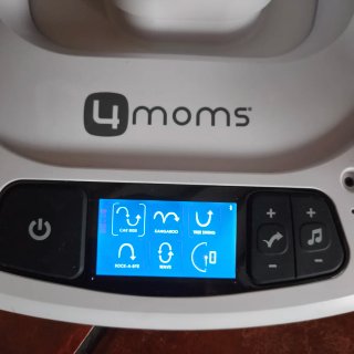 Hamaca eléctrica 4moms con movimiento y sonido