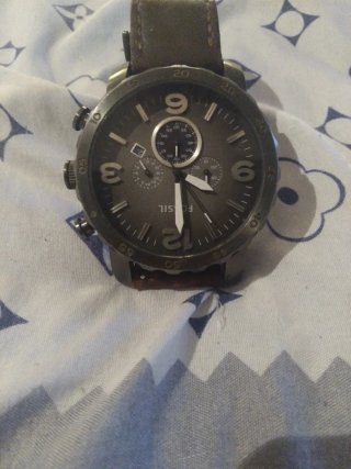 Reloj Fossil Nate Marrón