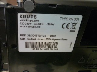 Cafetera KRUPS Nespresso Negra