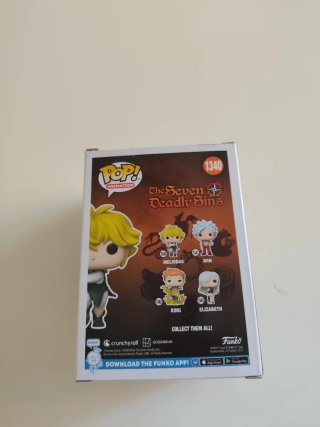 Funko Pop Meliodas 1340 The Seven Deadly Sins