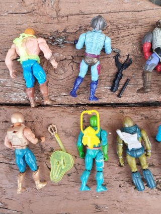 Lote nuevas aventuras he-man motu masters universo