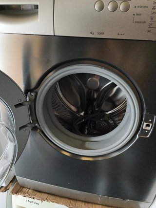 Lavadora Bosch Serie 2 Inox 7kg 1000rpm