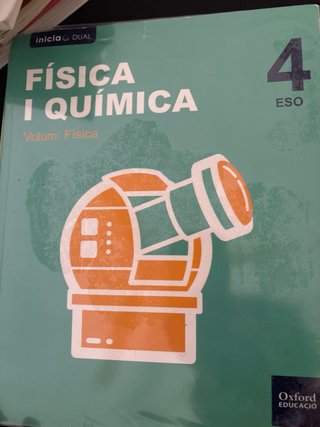 Inicia Física i Química 4t ESO. Llibre de l'alu...