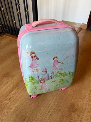 Maleta infantil princesas y castillo