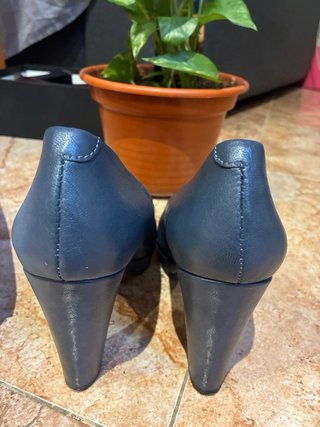 Tacones Stivals Azul Marino