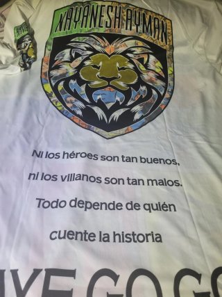Camiseta Sintho Manga Corta Estampada
