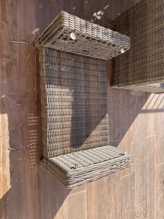 Dos sillones de exterior
