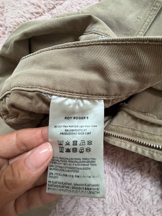 Pantaloni uomo Roy Roger's verde oliva